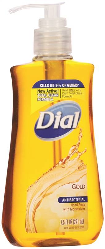 DIAL 7.5OZ GOLD LIQUID SOAP