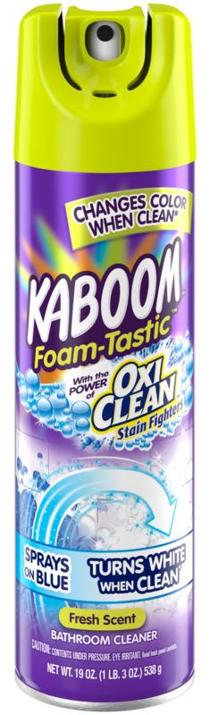 CLEANER BATHROOM KABOOM FOAM