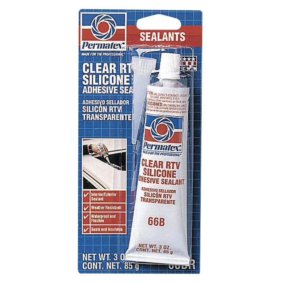 ADHESIVE CLEAR SILICONE 3OZ
