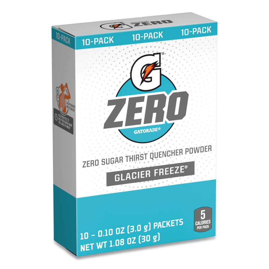 GZERO GLACIER FREEZE SINGLE  SERVE STICKS 120/CS