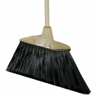 BROOM ANGLE LARGE-BLACK 12IN