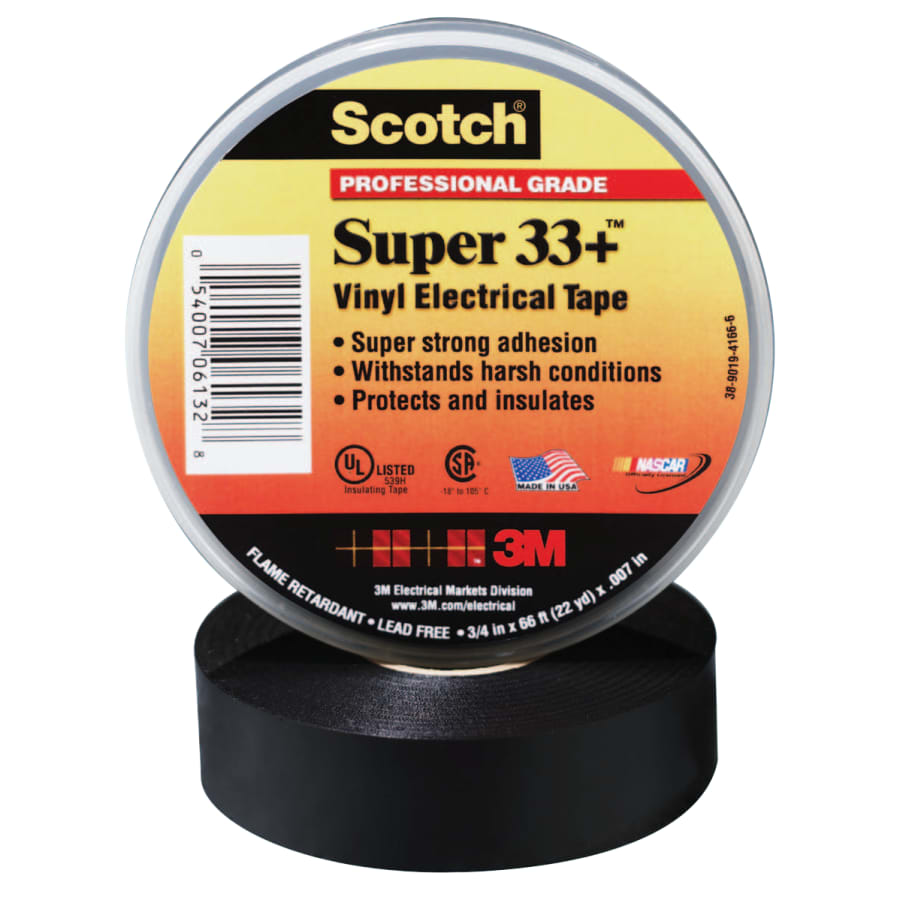 TAPE ELECTRICAL SUPER 33 3/4IN X 76FT