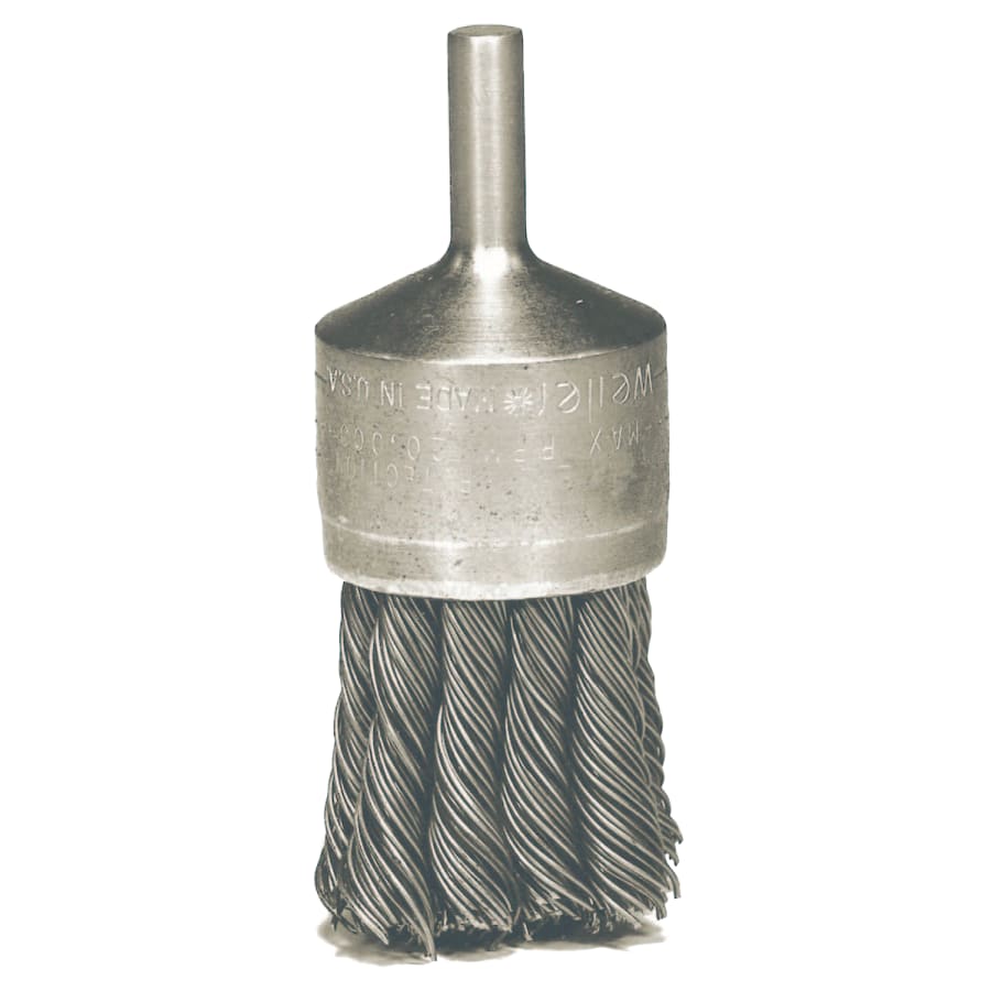 BRUSH WIRE STEM KNOT END 1-1/8