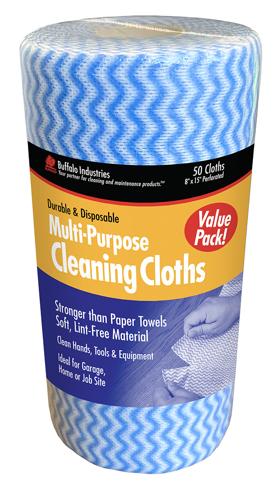 CLEANING CLOTH ROLL MULTI PURP 
LINT FREE 50/RL
