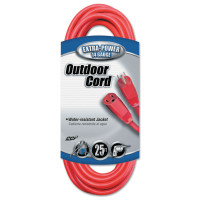 CORD EXTENSION 25FT 14/3 RED