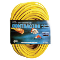 CORD EXT 50&#39; 12/3 W/LIGHT END