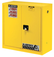SAFETY CABINET YELLOW 65 X 43 X 18 2DR M